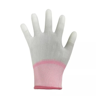 13 Ölçer Karbon Fiber Esd El Eldivenleri Anti - Statik PU Top Fit Kaplamalı Parmak ESD Eldivenler