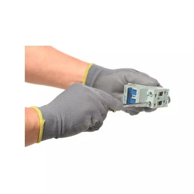 Elektronik Fabrika için Polyester Antistatik Eldivenler Pu Noktalar Karbon Fiber Temiz Oda Esd Eldivenler