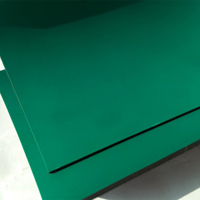 Tezgah Masası için Yeşil 1.2mx10m 2mm ESD Antistatik Kauçuk Paspas