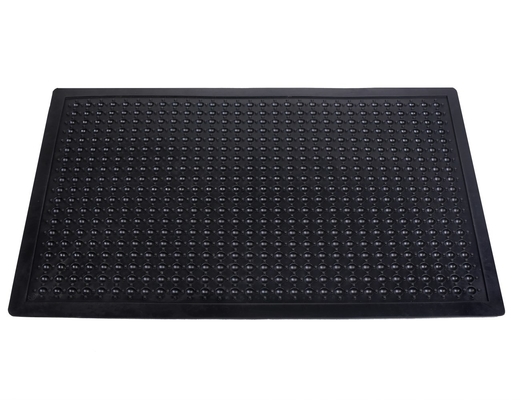 Antistatik 3 Kat Yorgunluk Önleyici Mat, İletken PVC Siyah Sarı ESD Paspas