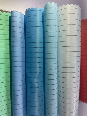 ESD Antistatik Polyester Kumaş Temiz Oda Polyester Izgara ESD Kumaş 0.5cm Pitch Izgara