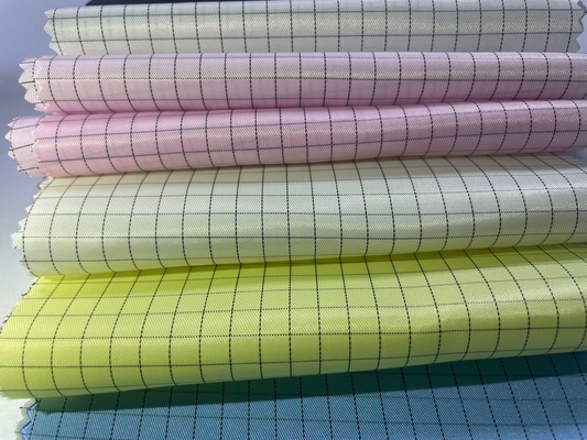 5mm Şerit Kumaş Anti Statik Polyester İletken Temiz Oda Bezi Antistatik ESD Kumaş