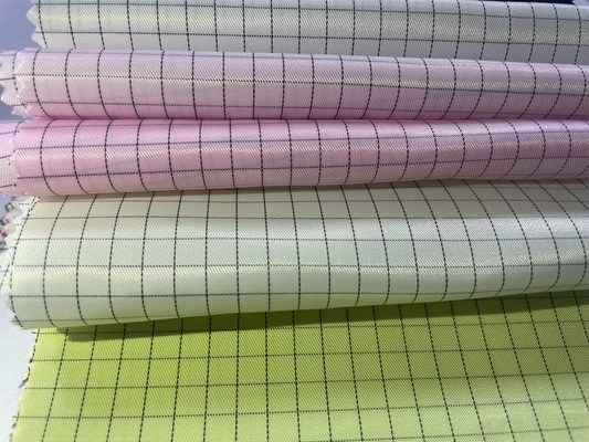 5mm Şerit Kumaş Anti Statik Polyester İletken Temiz Oda Bezi Antistatik ESD Kumaş