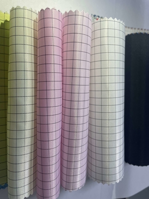 5mm Şerit Kumaş Anti Statik Polyester İletken Temiz Oda Bezi Antistatik ESD Kumaş