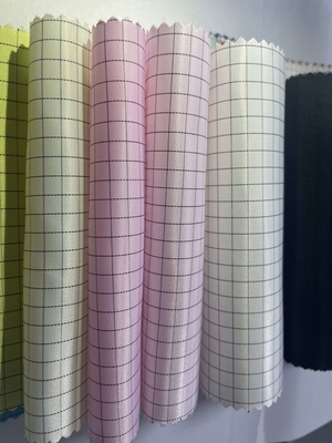 5mm Şerit Kumaş Anti Statik Polyester İletken Temiz Oda Bezi Antistatik ESD Kumaş