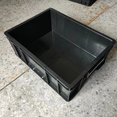 ESD Bileşen Kutusu ESD Güvenli Saklama Kutuları Küçük Siyah Antistatik Kutu İletken Plastik Küçük Anti Statik Paketleme Tepsisi