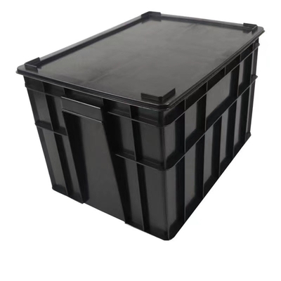 Küçük ESD Güvenli Plastik Kutular 350 * 265 * 125mm Anti Statik Kutu Parlak Laminasyon