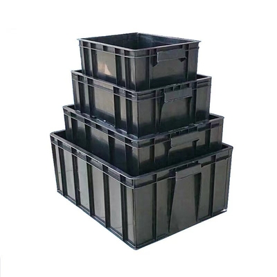 Küçük ESD Güvenli Plastik Kutular 350 * 265 * 125mm Anti Statik Kutu Parlak Laminasyon