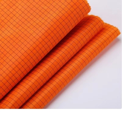 Temiz oda Anti Statik ESD Kumaşlar Polyester Pamuklu Kumaş 100d * 100d