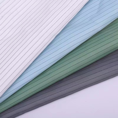 Polyester Anti Statik ESD Kumaşlar Elektronik Fabrika Temiz Oda Kumaşları