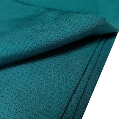 166 * 89 Tek Kullanımlık Koruyucu Elbise için Anti Statik Polyester Kumaş 5mm Izgara