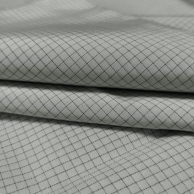 Twill 144cm Anti Statik ESD Kumaşlar Polyester Statik Dağıtıcı Kumaş