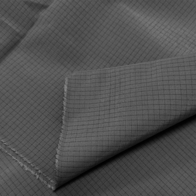 0,5 Izgara 75D*75D Anti Statik ESD Kumaşlar Polyester Statik Olmayan Kumaş