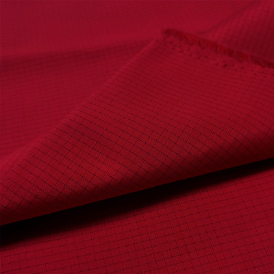 Temiz oda için Polyester Antistatik ESD Kumaşlar 5mm Şerit 2.5mm Izgara