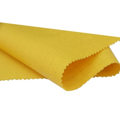 ESD Anti Statik Dokumasız Kumaşlar Temiz Oda İçin Polyester Karbon Fiber