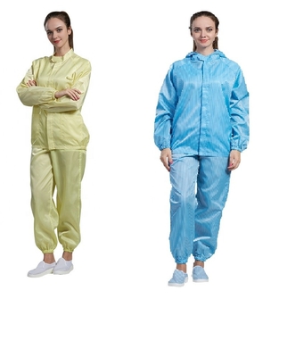 Tıbbi Anti Statik Laboratuvar Önlüğü Toza Dayanıklı Unisex ESD Laboratuvar Önlüğü