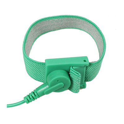 Kablolu Anti statik ESD Bilek Kayışı Spiral Kablo Elektrostatik Alan