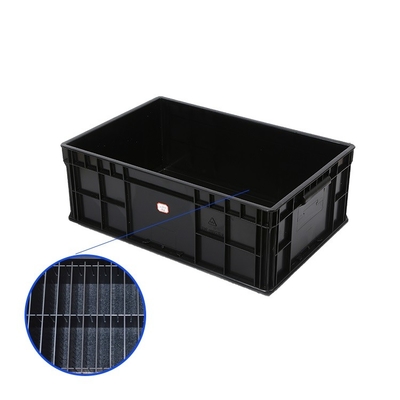 Temiz Oda Dayanıklı ESD Antistatik Saklama Kutuları İstiflenebilir Boyut 200*130*90mm