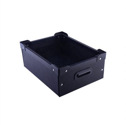 Temiz Oda Dayanıklı ESD Antistatik Saklama Kutuları İstiflenebilir Boyut 200*130*90mm