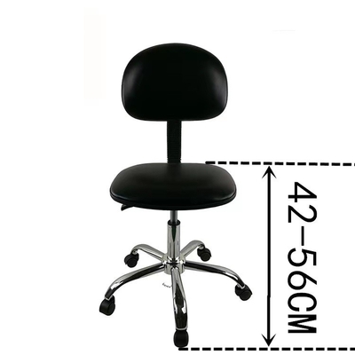 Endüstriyel Laboratuvar 460-620mm için Anti Statik Temiz Oda ESD Ofis Koltuğu
