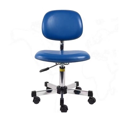 Temiz oda için ESD Ergonomik Laboratuvar Koltuğu Yüksekliği Ayarlanabilir Anti Statik