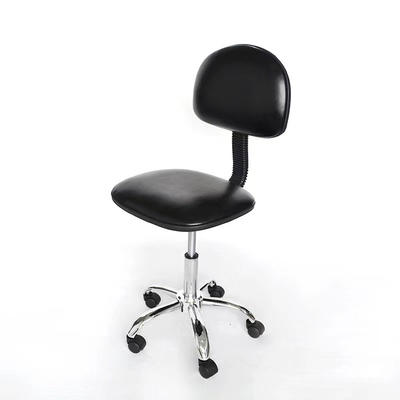 Temiz Oda İçin Ayarlanabilir Ergonomik PU Güvenli ESD Laboratuvar Koltuğu Yüksekliği