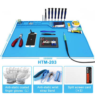 Fairtech Telefon PC ESD Anti Statik Tamir Matı Silikon Ped Masa Platformu