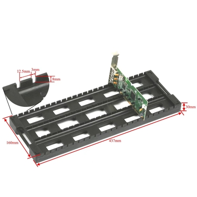SMT PCB Dergi Rafı Isı direnci Anti Statik ESD Depolama Rafları