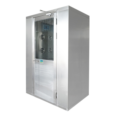 750w Modüler Kişisel Hava Duş Ünitesi Çift Kapılı Interlock Hava Duşu