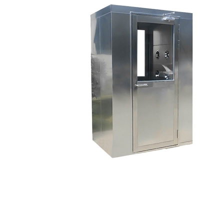 Temiz oda için 220V 50HZ Güç 0.75kw Akıllı Paslanmaz Çelik Hava Duşu
