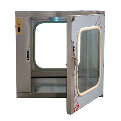 Elektronik Statik Temiz Oda Geçiş Kutusu UV Sterilize Lamba Dinamik Geçiş Kutusu