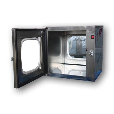 Elektronik Statik Temiz Oda Geçiş Kutusu UV Sterilize Lamba Dinamik Geçiş Kutusu