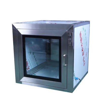 Elektronik Statik Temiz Oda Geçiş Kutusu UV Sterilize Lamba Dinamik Geçiş Kutusu
