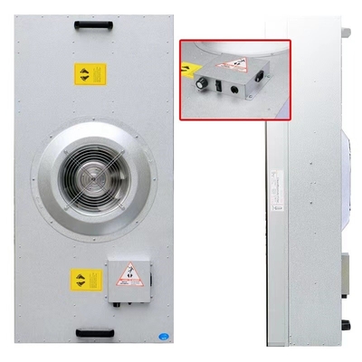 Yüksek Verimli %99,999 Hepa Fan Filtre Ünitesi FFU Üç Vites