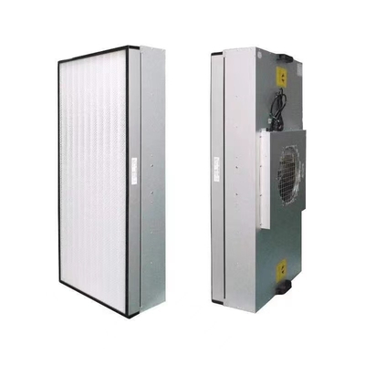 Temiz Oda Katlanmış Fan Coil Filtre Fan Üniteleri FFU Paslanmaz Çelik Hasır