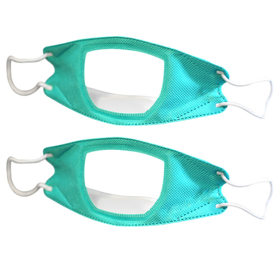 PM2.5 Tek Kullanımlık Koruyucu Maske Baskı Özel Dokuma Kumaş