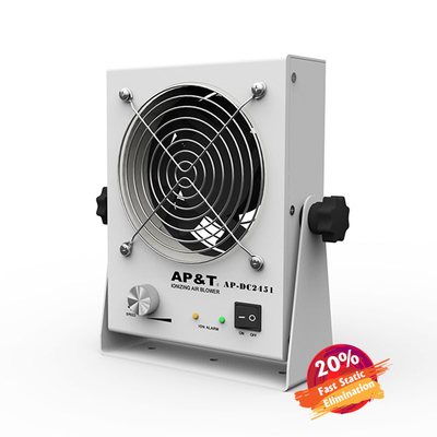 220V 50Hz Yatay Hızlı Tezgah Üstü ESD Ionizer Fan Şok Koruması