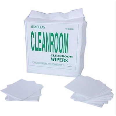 Tüy Bırakmayan 35GSM Temiz Oda Polyester Silecek %50 Viskon Bemcot M-3