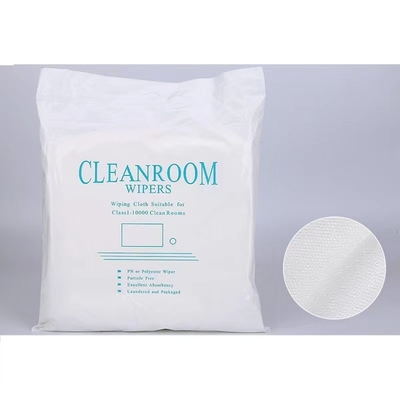Tüy Bırakmayan 35GSM Temiz Oda Polyester Silecek %50 Viskon Bemcot M-3