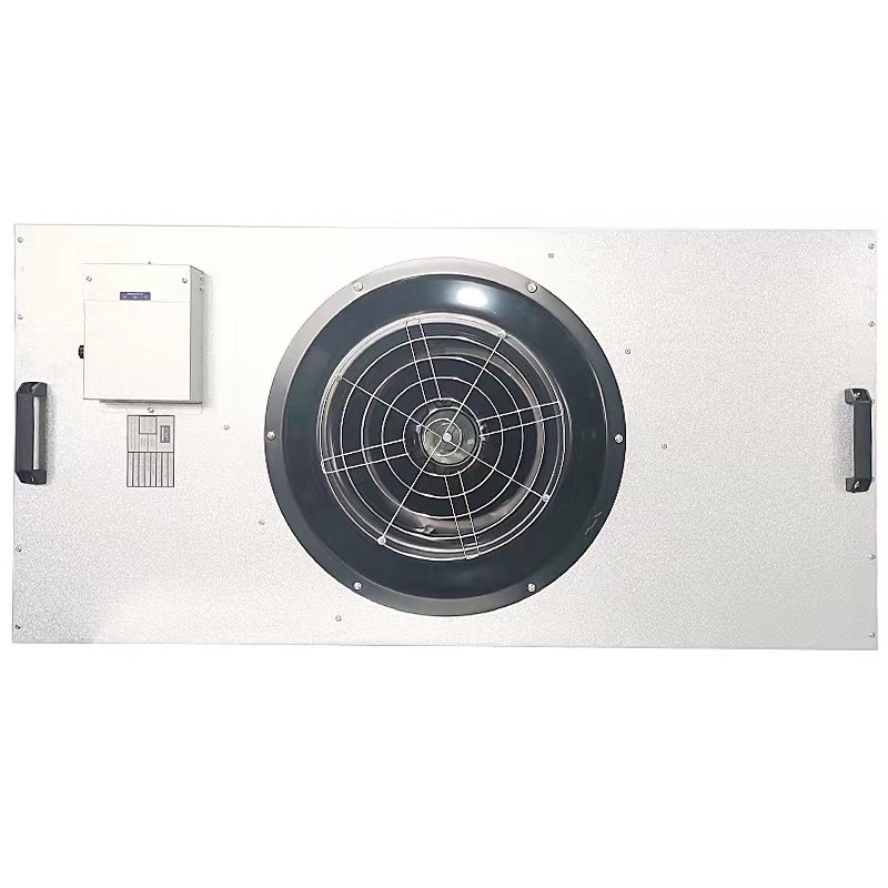 210PA küçük titreşimli Fan Filtre Ünitesi %99,999 HEPA Laminer Akış Filtresi Başlığı